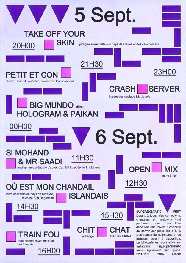 Affiche Superexstatic